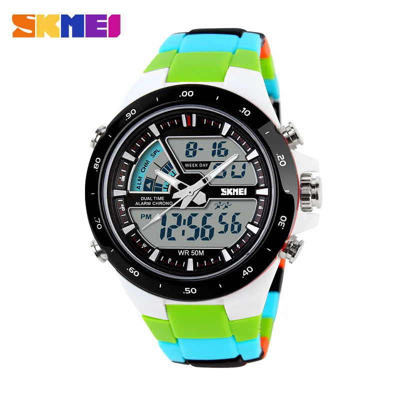 SKMEI Brand Casual Men Sports Watches Digital Quartz Women Fashion Dress Wristwatches LED Dive Military Watch relogio masculino