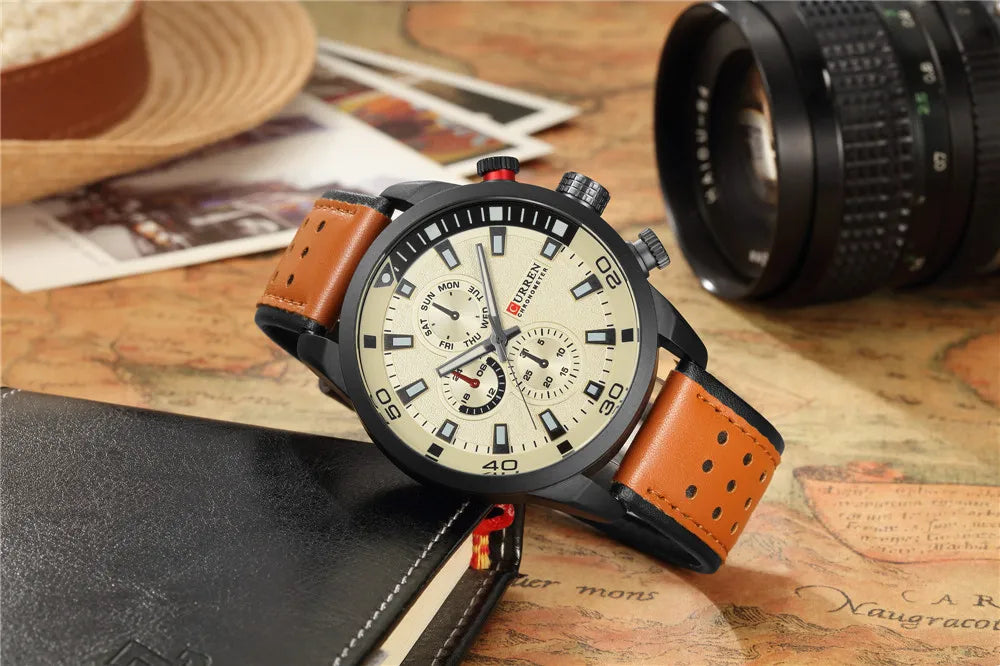 2017 CURREN Stylish Watch Men Luxury Brand Men's quartz-watch Waterproof Clock Men Wrist watches Relogio Masculino reloj hombre