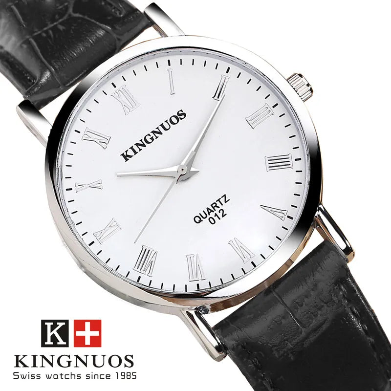Mens Watches Top Brand Luxury 30M Waterproof Business Clock Male Leather Strap Casual Quartz Watch Men Sports Wrist Watch 2022