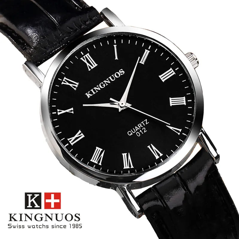 Mens Watches Top Brand Luxury 30M Waterproof Business Clock Male Leather Strap Casual Quartz Watch Men Sports Wrist Watch 2022
