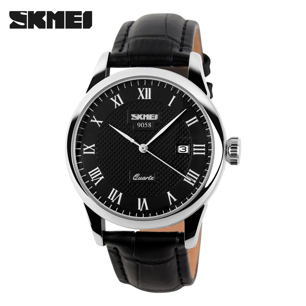 Mens Watches Top Brand Luxury Quartz Watch Skmei Fashion Casual Business Wristwatches Waterproof Male Watch Relogio Masculino