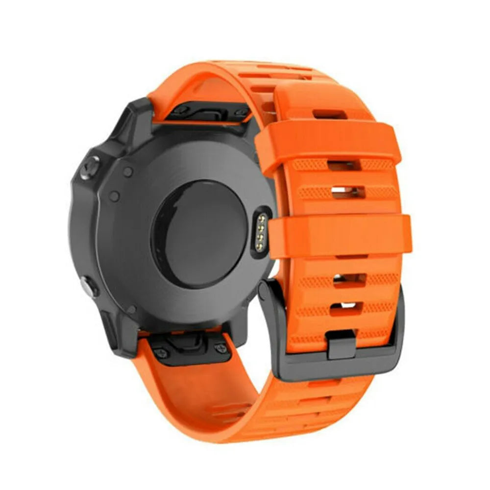 26 20 22 MM Watchband For Garmin Fenix 6 6X Pro 5 5S 5X Plus 3HR Fenix7 7X Silicone Quick Release Watch Easyfit Wrist Band Strap